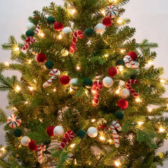 Candy Cane Garland by The Winding Road