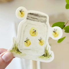 "Fireflies" Sticker by Emily Lex Studio