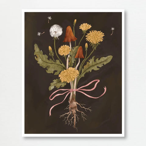 "Picked These for You" Print by Fox & Fables