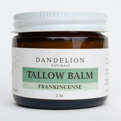 "Frankincense" Tallow Balm Jar by Dandelion Naturals
