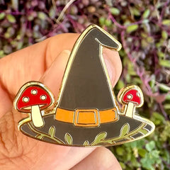 "Witch Hat" Enamel Pin by Plant Scouts