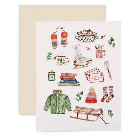 "Winter Season" Card by Lana's Shop