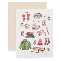 "Winter Season" Card by Lana's Shop