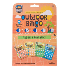 Outdoor Discovery Bingo 4-Pack-Travel or Yard Game by Toysmith