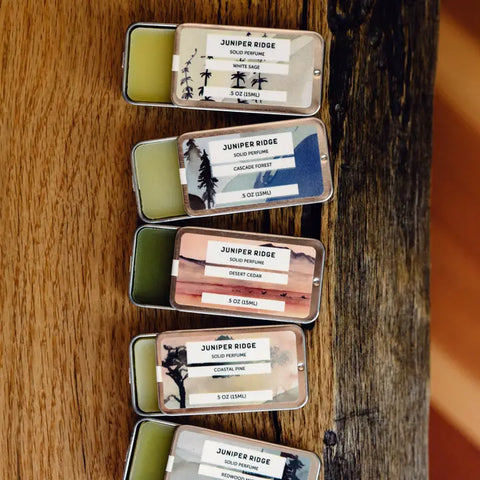Organic Solid Perfume by Juniper Ridge