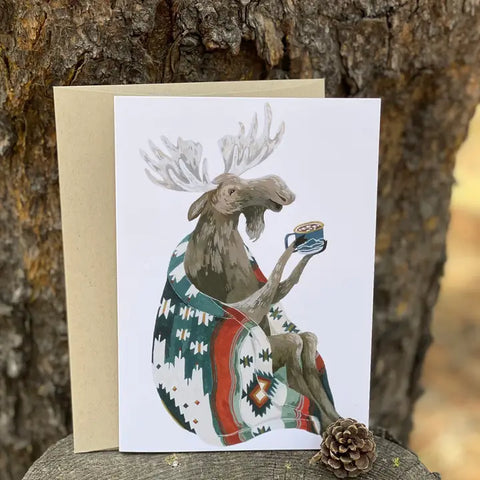 "Aztec Moose" Card by Canyon & Cove