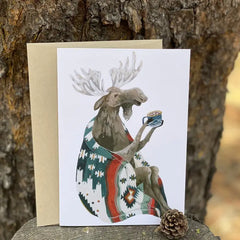 "Aztec Moose" Card by Canyon & Cove