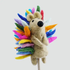 Magical Meadow Animal Felted Finger Puppets