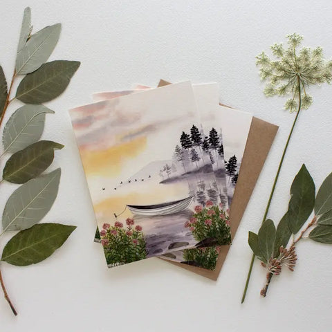 "Beside Still Waters" Card by May We Fly