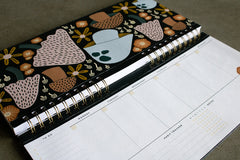 "Mushroom Bloom" 2 Year Undated Weekly Planner by Denik