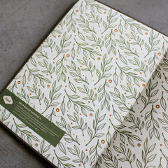 "Deer" Hardcover Embroidered Notebook by Denik