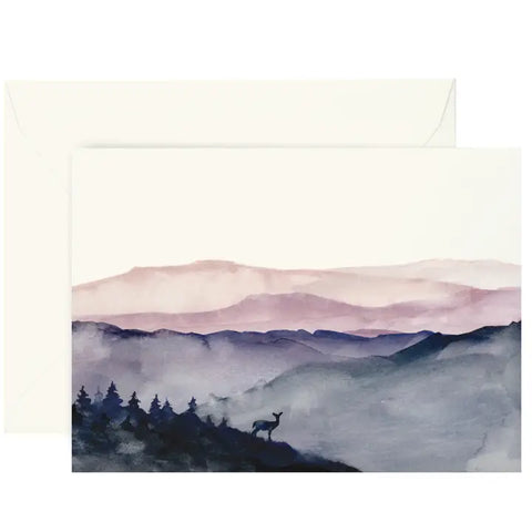 "Purple Mountain Majesty" Card by Lana's Shop