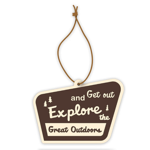 Trailhead  Sign Car Air Freshener