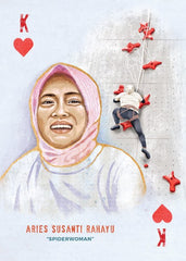 "A Woman's Place in The Wild Playing Cards" by Mountaineers Books