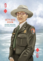 "A Woman's Place in The Wild Playing Cards" by Mountaineers Books