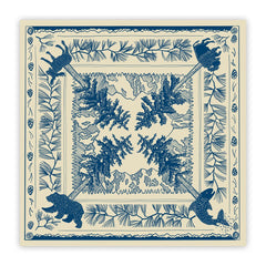 Northwoods Bandana - by Corvidae Drawings & Design