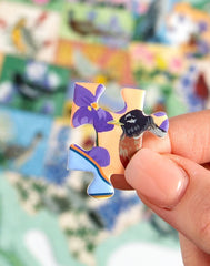 "Birds & Blooms Across America 300 Piece Puzzle" by 1Canoe2