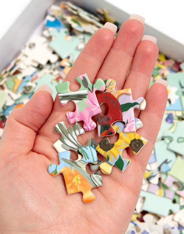 "Birds & Blooms Across America 300 Piece Puzzle" by 1Canoe2