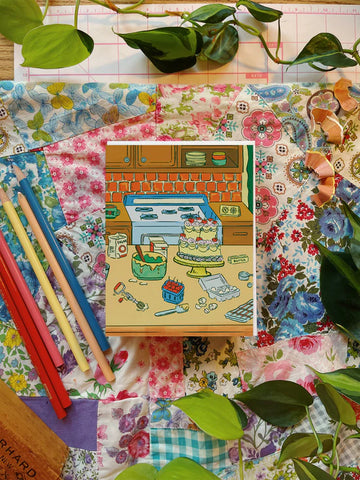 Cake Baking - Card by Everyday Antonia Mae