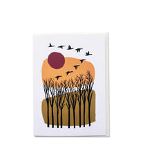 "Coming Home" Greeting Card by Schaefer Design Co.