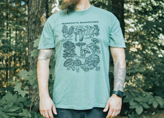 "Minnesota Mushroom" Adult T-Shirt by North & Shore