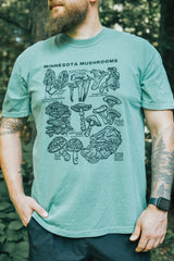 "Minnesota Mushroom" Adult T-Shirt by North & Shore