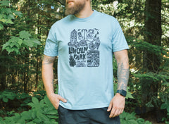 "Lincoln Park Craft District" Adult T-Shirt by North & Shore