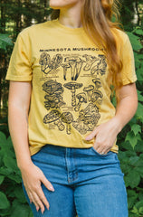 "Minnesota Mushroom" Adult T-Shirt by North & Shore