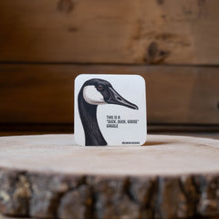 "Duck, Duck, Goose Gaggle" Sticker by Dälarnia Designs