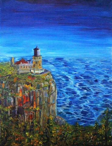 "Split Rock" Card by Duke Nguyen