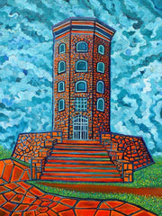 "Enger Tower" Enamel Pin by Duke Nguyen