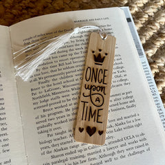 "Wooden Engraved Bookmarks - Gift for Book Lovers" Bamboo by Handmade by Hammero