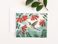 "Hummingbird" Card by May We Fly