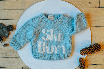 Ski Bum Sweater by Huggalugs