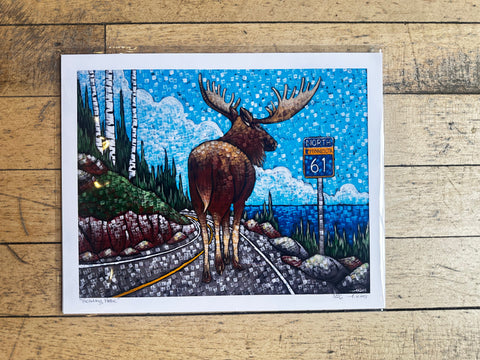"Heading Home" Print by Aaron Kloss Artwork
