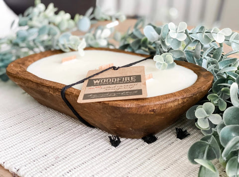 Dough Bowls by Woodfire Candle Co.