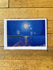"Night Lights" Grand Marais Card by Aaron Kloss