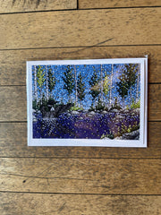 "Summer Color Splash" Loon Card by Aaron Kloss
