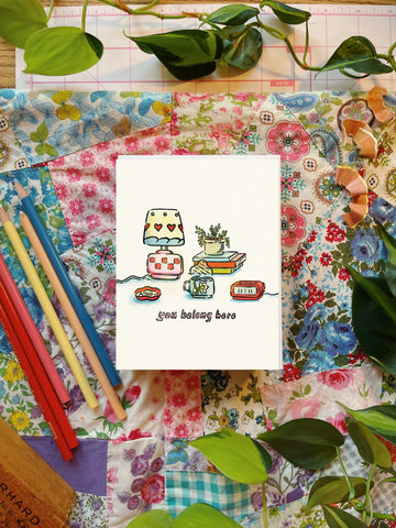 You Belong Here - Card by Everyday Antonia Mae