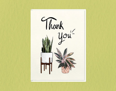 Thank You Plants Card by Everyday Antonia Mae