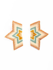 Half Star Earrings by Mayana