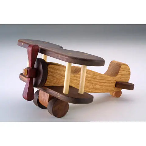 Wooden Biplane- Baldwin Toy Co.