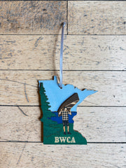 Minnesota Laser Cut Ornaments - 4” by Knit and Nailed