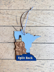 Minnesota Laser Cut Ornaments - 4” by Knit and Nailed
