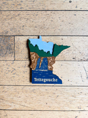Minnesota Magnet 4” by Knit and Nailed