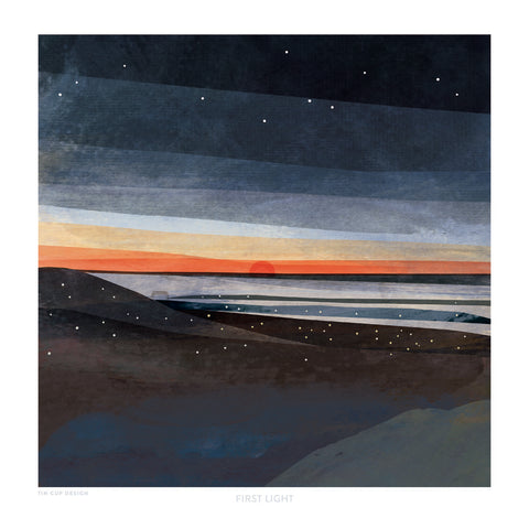 "First Light" Print by Tin Cup Design