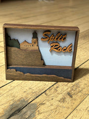 Shadow Box Magnet by Knit & Nailed