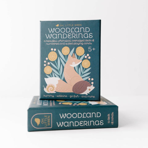 Woodland Wanderings Playing Cards by Oh, Little Wren