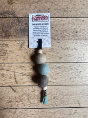 "Wool Ball Car Diffuser" by Handmade by Hammero