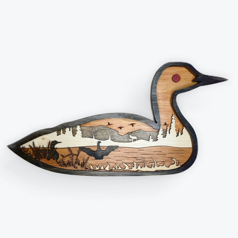 Loon Wall Decor by Laser Lake